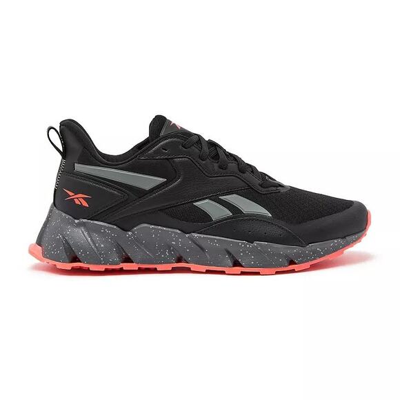 NWT Reebok Men\'s Vizome Tennis Shoes, Black Orange Gray-Size 9